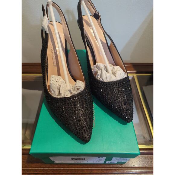 Lauren Lorraine Rachel Black Heel Size 9 NIB - Picture 2 of 5